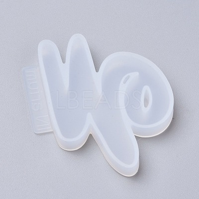 Letter DIY Silicone Molds DIY-I034-08W-1