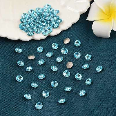 Preciosa&reg MAXIMA Crystal Round Stones Y-PRC-RASS47-60010-1