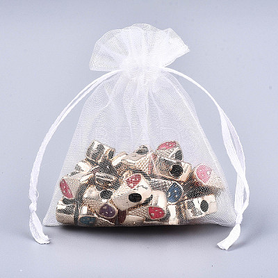 Organza Gift Bags with Drawstring X-OP-R016-20x30cm-04-1