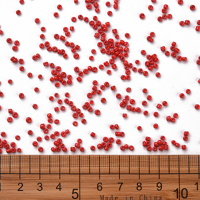 Baking Paint Glass Seed Beads SEED-S001-K20-1