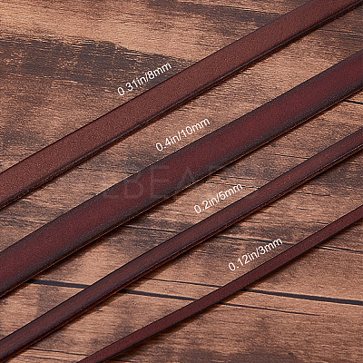 Flat Leather Jewelry Cord WL-GF0001-06D-02-1
