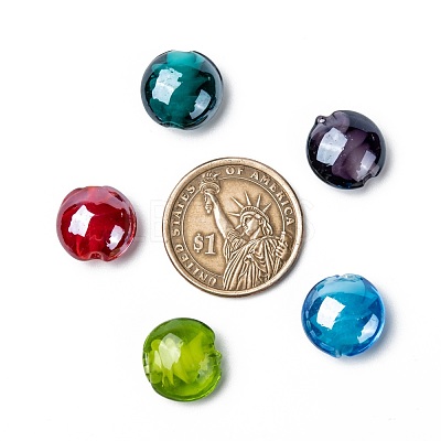 Handmade Lampwork Beads LAMP-S010-16mm-M-1