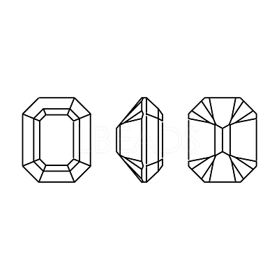 Preciosa&reg MAXIMA Crystal Fancy Stones Y-PRC-FD8-23980-1