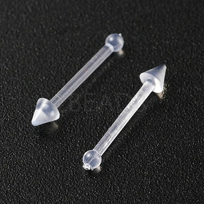 Acrylic Nose Bone Ring AJEW-YW0001-06C-1