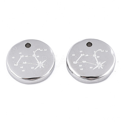 Non-Tarnish 316 Surgical Stainless Steel Charms STAS-S116-418H-P-1
