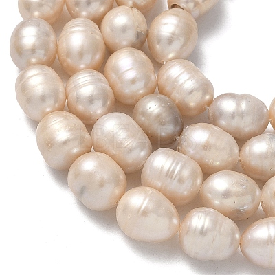 Natural Cultured Freshwater Pearl Beads Strands PEAR-D003-01D-13-1