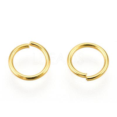 Iron Open Jump Ring IFIN-T019-6mm-G-1