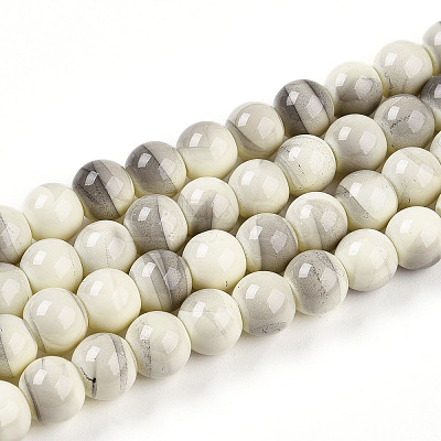 Baking Paint Glass Beads X1-DGLA-N013-8mm-02-1
