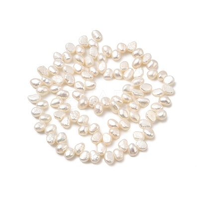 Natural Cultured Freshwater Pearl Beads Strands PEAR-I007-03A-01-1