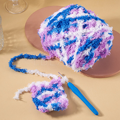Segment Dyed Super Bulky Polyester Yarn YCOR-TADJ0001-02I-1