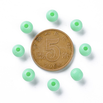 Opaque Acrylic Beads MACR-S370-C6mm-A05-1