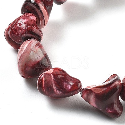 Dyed Natural Trochus Shell Beads Strands BSHE-Z006-02C-1