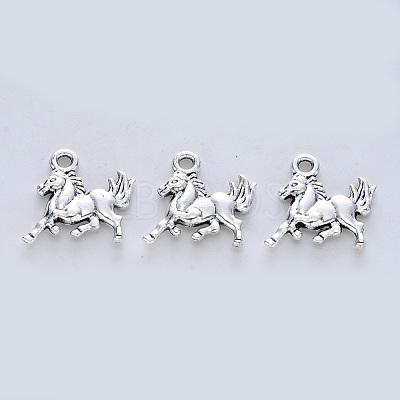 Tibetan Style Alloy Pendants TIBE-R316-041AS-RS-1