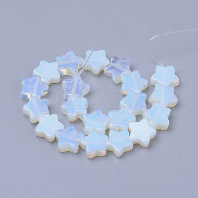 Opalite Beads Strands G-R451-08D-1