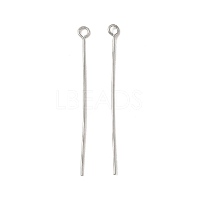 304 Stainless Steel Eye Pins STAS-K293-13P-0.6x40mm-1