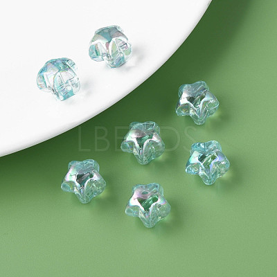 1-Hole Transparent Acrylic Buttons MACR-S373-129-C07-1