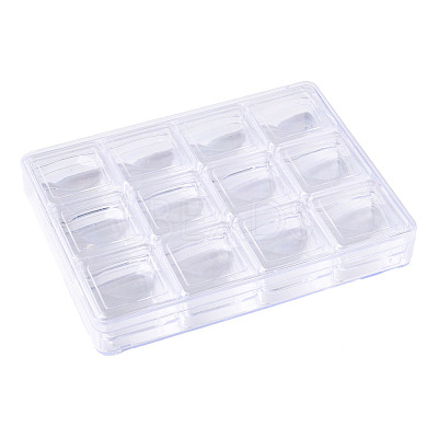 Rectangle Polystyrene Plastic Bead Storage Containers CON-N011-045-1