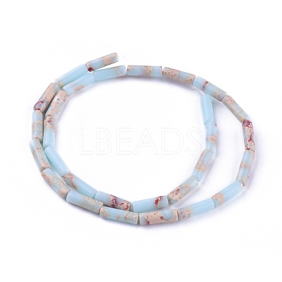 Synthetic Imperial Jasper Beads Strands X-G-L496-A07-1