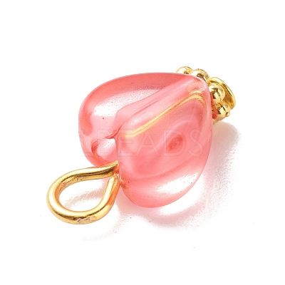 Transparent Acrylic Pendants PALLOY-JF01834-02-1