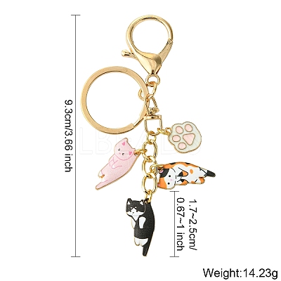 Alloy Enamel Keychain X1-KEYC-YW00065-01-1