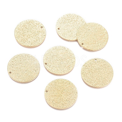 Ion Plating(IP) 304 Stainless Steel Pendants LS-STAS-G211-25mm-01G-1