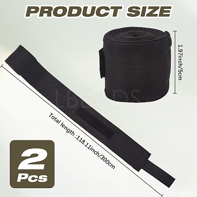 Cotton Boxing Hand Wrap AJEW-WH201193-01B-1