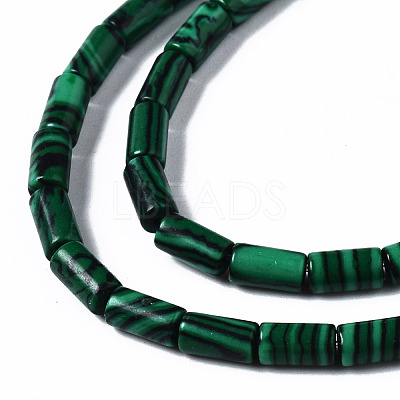 Synthetic Malachite Beads Strands G-S366-075-1
