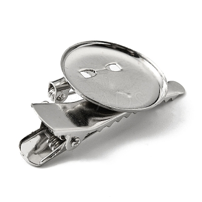 Iron Alligator Hair Clips Findings MAK-K021-02A-P-1