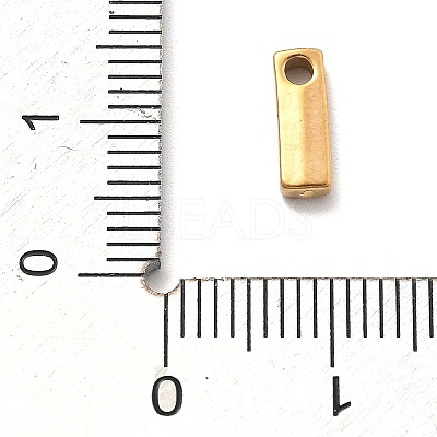 Ion Plating(IP) 304 Stainless Steel Charms STAS-R138-07G-I-1