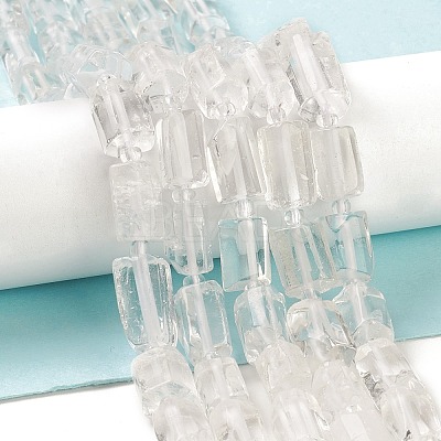 Natural Quartz Crystal Beads Strands G-M403-B17-1