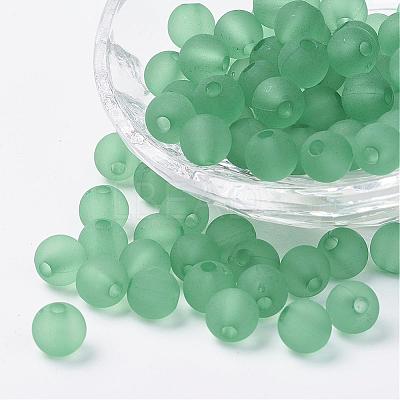 Transparent Acrylic Beads PL704-C14-1
