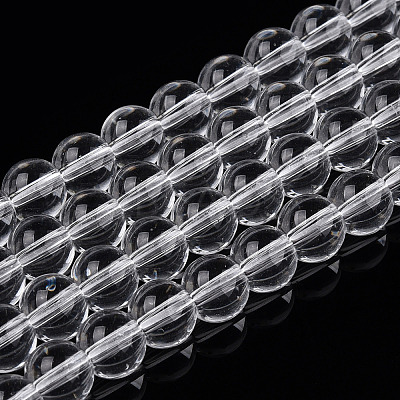 Transparent Glass Beads Strands GLAA-T032-T6mm-13-1