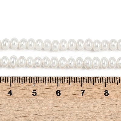 Electroplated Shell Pearl Beads Strands BSHE-Z009-11-1