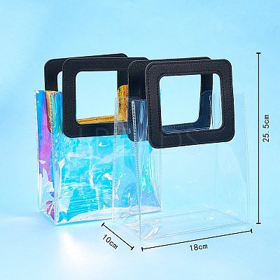 2 Colors PVC Laser Transparent Bag ABAG-SZ0001-03B-1