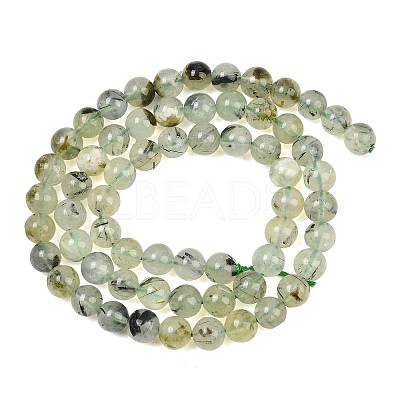 Natural Prehnite Beads Strands LS-GG-CBA7D2C-A01-6mm-1
