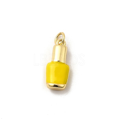 Brass Enamel Pendants KK-A268-03G-B04-1