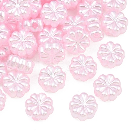 Imitation Pearl Acrylic Beads AC-CBAAA05-11A-1