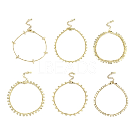 Rack Plating Brass Bracelets for Women BJEW-K244-08G-1