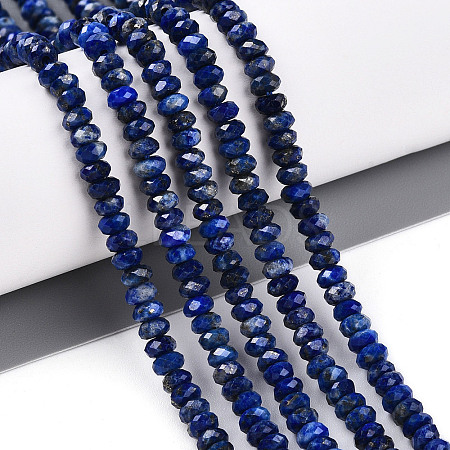 Natural Lapis Lazuli Beads Strands G-T141-35-1