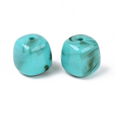 Opaque Acrylic Beads OACR-ZX006-33Q-1