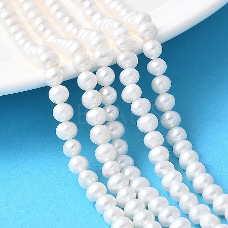 Natural Cultured Freshwater Pearl Beads Strands PEAR-I007-07O-04A-1