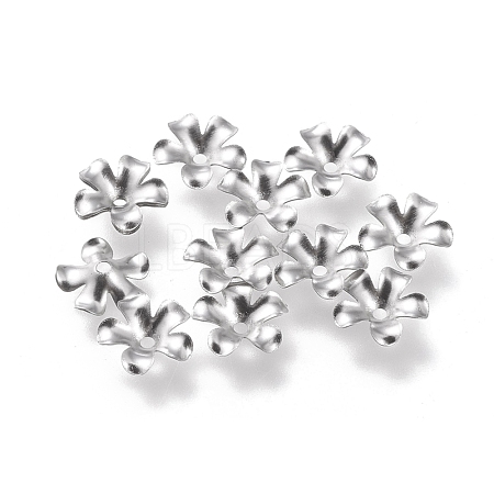 Non-Tarnish 304 Stainless Steel Bead Caps STAS-K194-01P-02-1