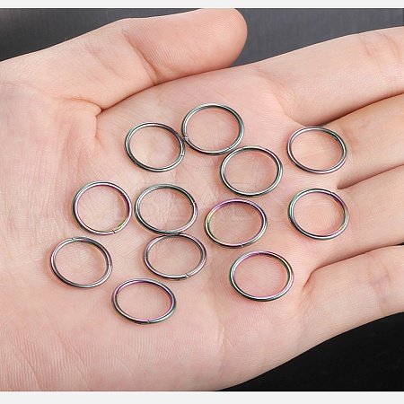 316L Surgical Stainless Steel Hoop Cartilage Earrings WGB51CA-22-1