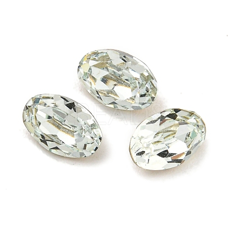 Glass Rhinestone Cabochons RGLA-L029-17B-161-1