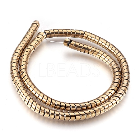 Electroplate Non-magnetic Synthetic Hematite Bead Strands G-I208-15-D-1