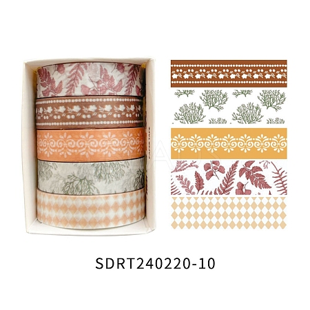 Washi Tape Cute Printed Patterns Decorative Tapes PW-WG093AB-07-1