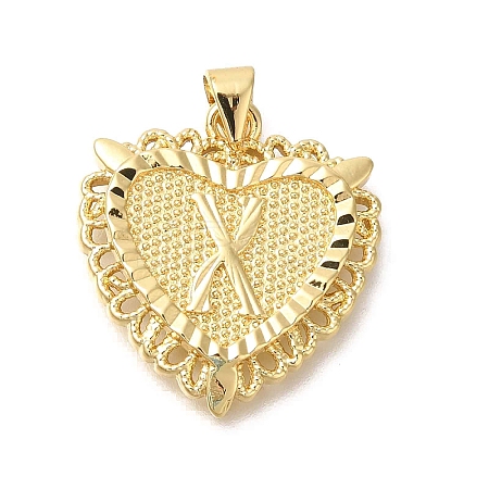 Rack Plating Brass Pendants KK-I722-09G-X-1