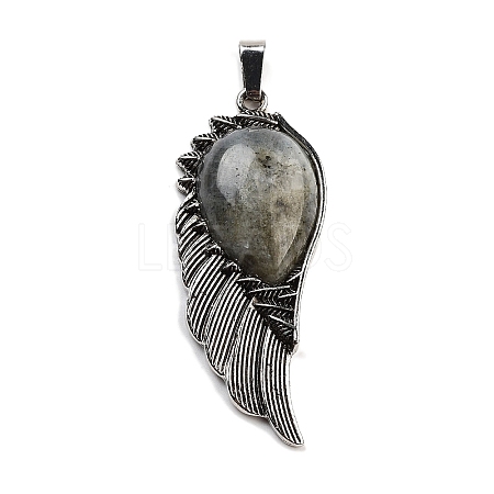 Natural Labradorite Big Pendants G-G112-02AS-05-1