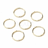 Brass Linking Rings KK-F831-018E-G-RS-1