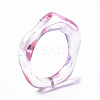 Transparent Resin Finger Rings RJEW-T013-001-E03-6